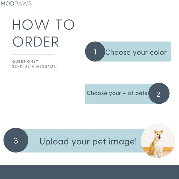 Custom Pet Apron - Pet Photo Pet Apron Mod Paws 