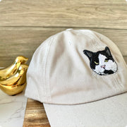 Custom EMBROIDERED Pet Hat - Pet Photo + Name Pet Hats Mod Paws 