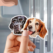 Custom Pet Magnet - Pet Photo + Name Mod Paws 