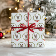 Custom Wrapping Paper Using Pet Photo + Name wrapping paper Mod Paws 