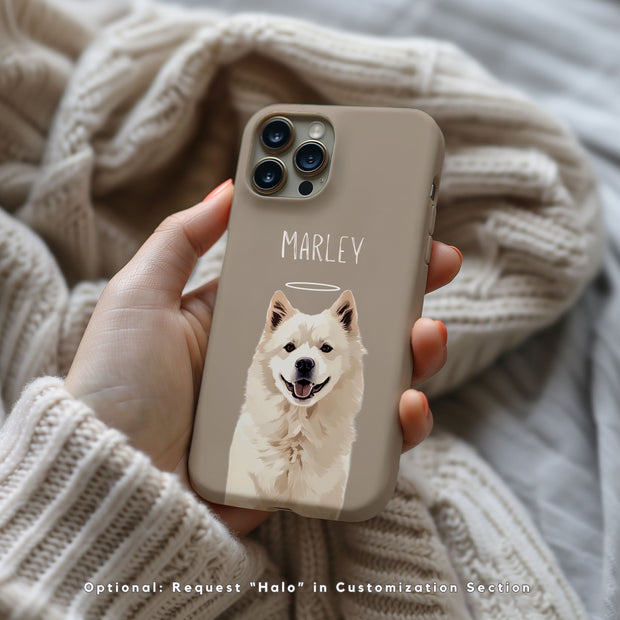 Custom Pet Phone Case - Pet Photo + Name Pet Phone Case Mod Paws 