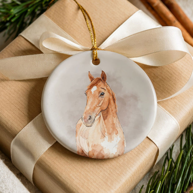 Custom Color Splash Memorial Pet Ornament - Pet Photo + Name Pet Ornaments Mod Paws 