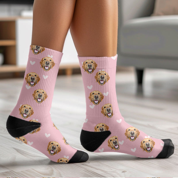 Custom Pet Socks - Pet Photo Pet Socks Mod Paws 