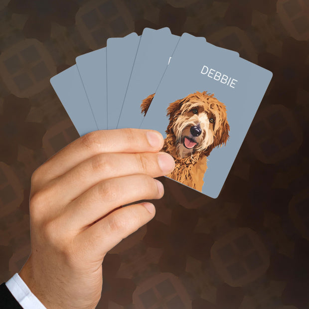 Custom Pet Playing Cards - Pet Photo Mod Paws 