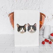Custom Pet Tea Towel - Pet Photo + Name Pet Tea towel Mod Paws 