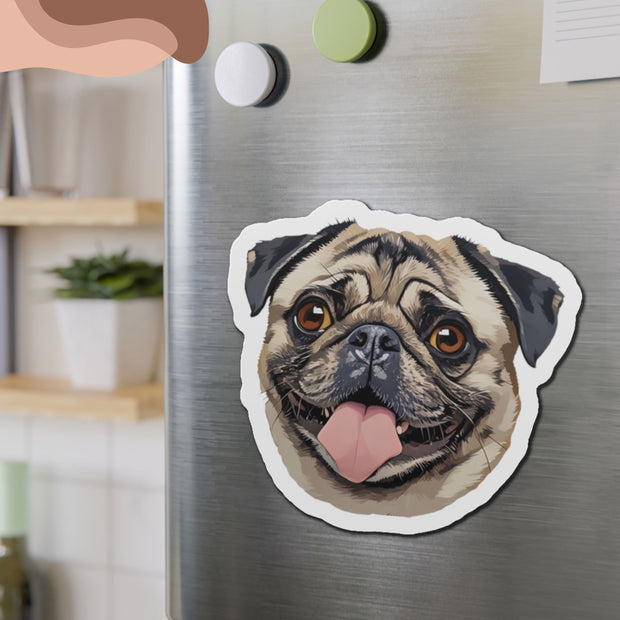 Custom Pet Magnet - Pet Photo + Name Mod Paws 