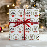 Custom Wrapping Paper Using Pet Photo + Name wrapping paper Mod Paws 