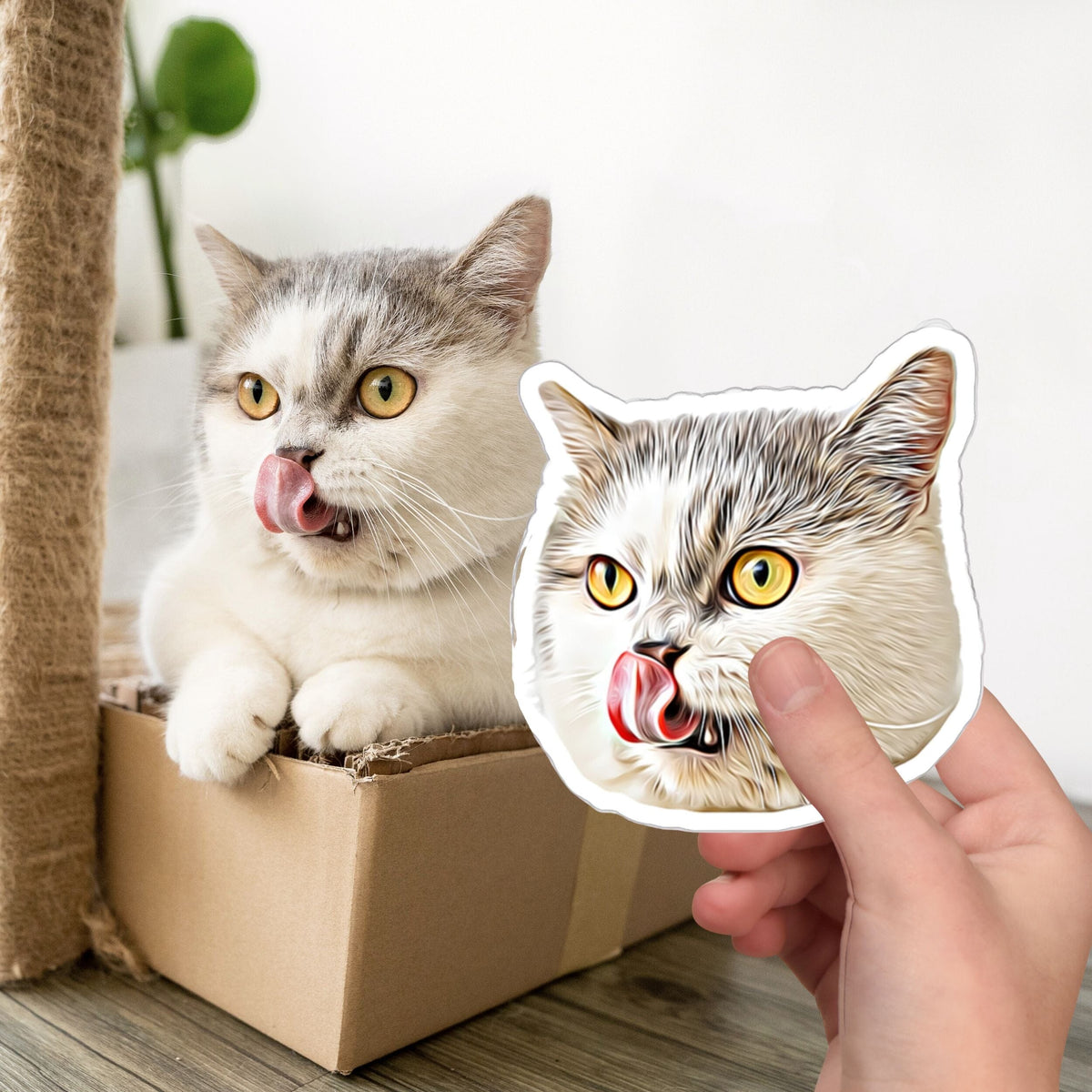 Custom Pet Sticker Custom Dog Sticker Personalized Pet Sticker – Mod Paws