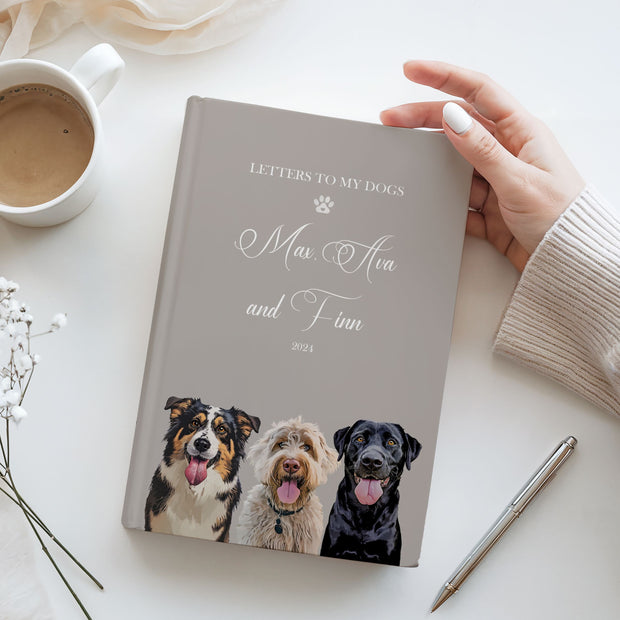 PERSONALIZED PET JOURNAL Mod Paws 