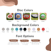 Custom Pet Flying Disc - Pet Photo Mod Paws 