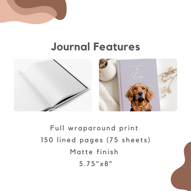 PERSONALIZED PET JOURNAL Mod Paws 
