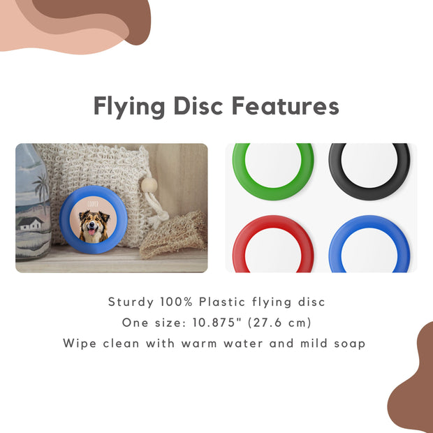 Custom Pet Flying Disc - Pet Photo Mod Paws 