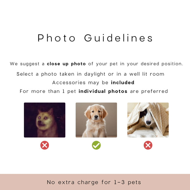 Custom Pet Wedding Cocktail Napkins - Pet Photo + Name Pet Napkins Mod Paws 