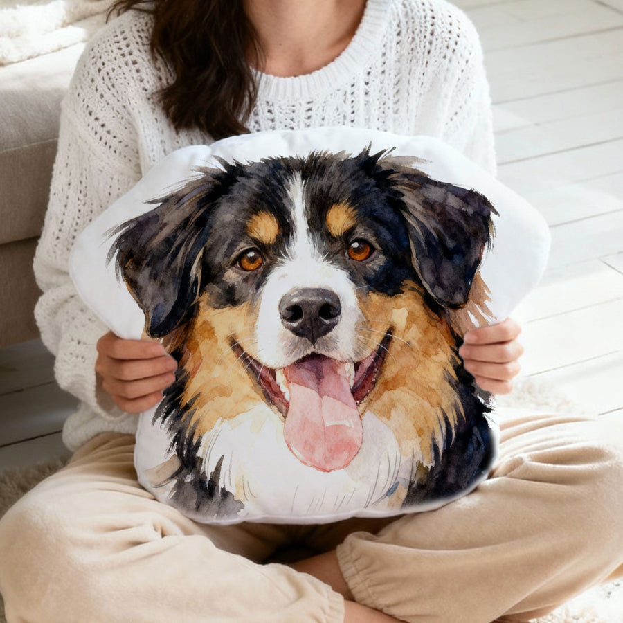 Custom Pet Shaped Cat Dog Pillow - Pet Photo Pet Shaped Pillow Mod Paws