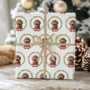 Custom Wrapping Paper Using Pet Photo + Name wrapping paper Mod Paws 