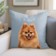 Custom Pet Pillow - Pet Photo + Name Pet Pillow Mod Paws 