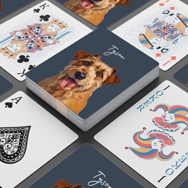 Custom Pet Playing Cards - Pet Photo Mod Paws 