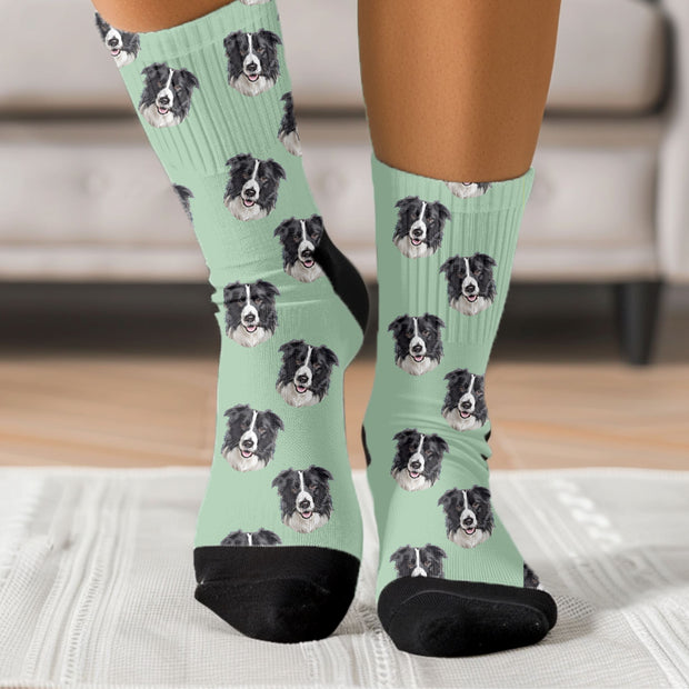 Custom Pet Socks - Pet Photo Pet Socks Mod Paws 