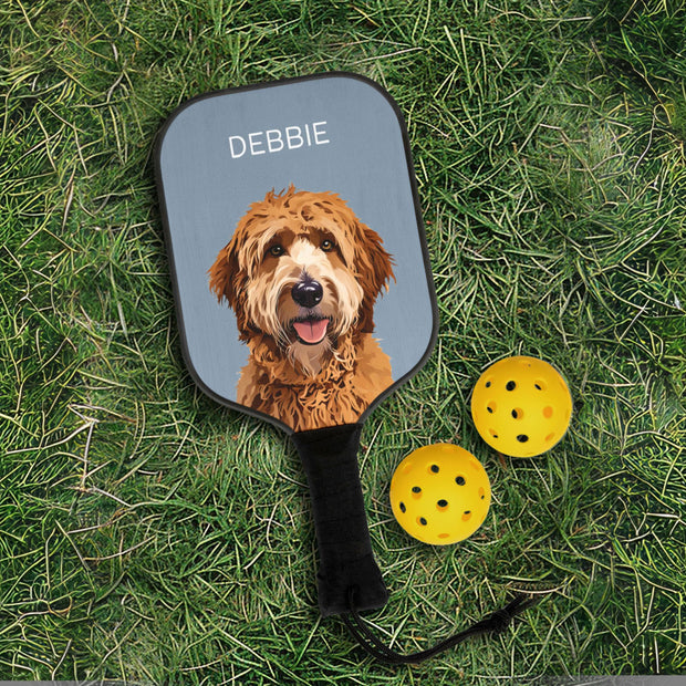 Custom Pet Pickleball Kit - Pet Photo Mod Paws 