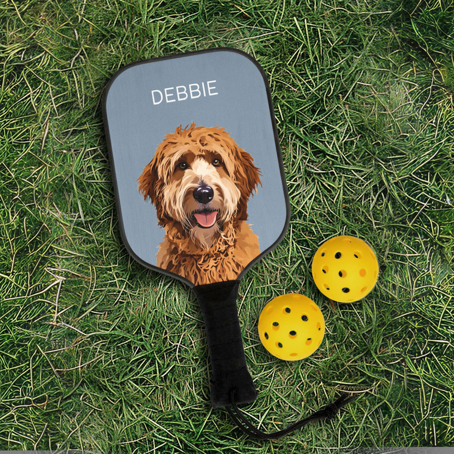 Custom Pet Pickleball Kit - Pet Photo Mod Paws