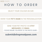 Custom Pet Portait Hoodie - Pet Photo + Name Pet Hoodies Mod Paws 