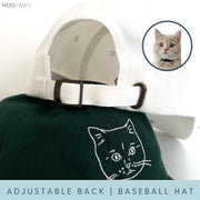 Custom Pet Hat - Pet Photo + Name Pet Hats Mod Paws 
