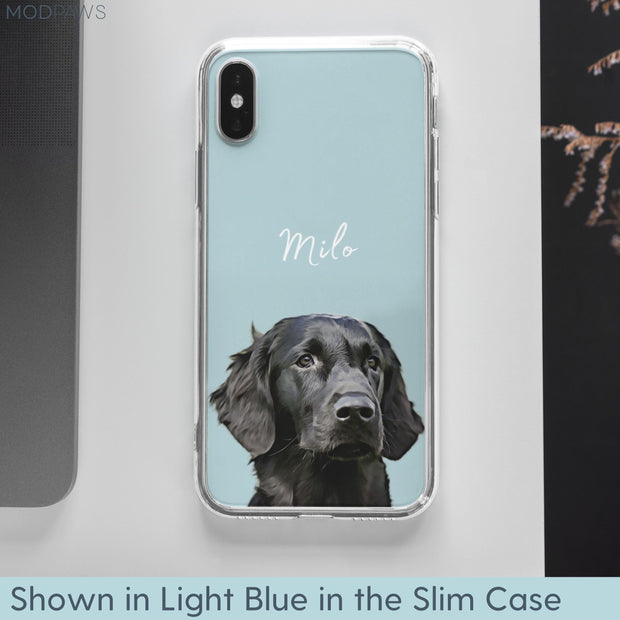 Custom Pet Phone Case - Pet Photo + Name Pet Phone Case Mod Paws 