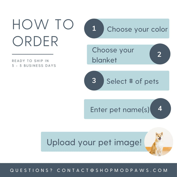 Upload Your Photo Blanket For Dog, Cat, Custom photo Pet, T368